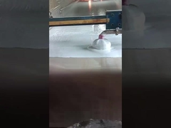 수평 자동 연속 폼 생산 라인