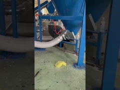 PE EVA 폼 재활용 기계 EPE 폴리스티렌 리본드 장비 트리플 샷 라인