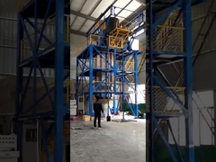 라운드 기포 연속적 발포 설비 수직 폴리우레탄 발포 설비