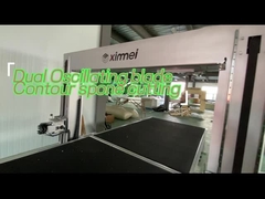 산업용 발포체 절단기를 진동시키는 기계 두배를 줄이는 빠른 발포체 프로파일