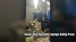 산업용 유압 스폰지 포장기 – 강철 본체, 고급 부품, 연속 배출 및 맞춤형 자동화