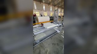 PU 원통 모양 거품 Rolls를 위한 TDPA-2300 CNC 거품 껍질을 벗김 기계 1-30 mm 간격 0-130 m/min