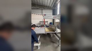 TDC-4 거품 수직 절단기 EPE 진주 면 & 다중 m를 위한 2.38kw PU 거품 구획 지구 절단기