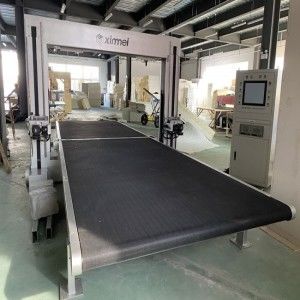 기계 칼 수평선상 거품 절단기를 줄이는 두배 진동 발포체 프로파일