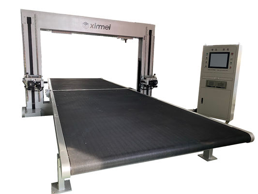 자동 듀얼 오시일레이팅 블레이드 CNC 폼 절단 기계 ±0.5 mm 3000x2300x1300 mm 블록에 대한 관용