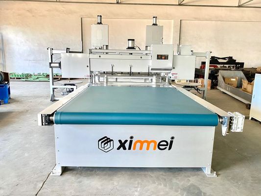 TDP-02 Automatic Foam Edge Trimming Cross Cutting Machine 1000-2000 mm Width 1-100 mm Thickness
