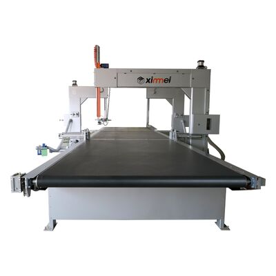 디지털 두께 설정 및 7000x2300mm 테이블 크기를 갖춘 중장비 완전 자동 수직 스펀지 절단기